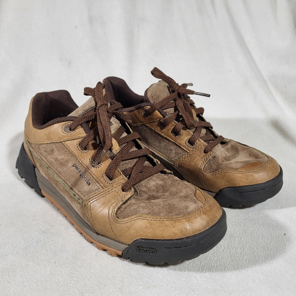 Patagonia Hog Tie Acorn Performance All-Leather Casual Walking Shoes Men's 9.5